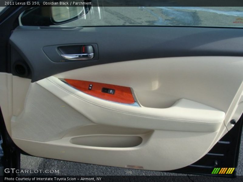Obsidian Black / Parchment 2011 Lexus ES 350