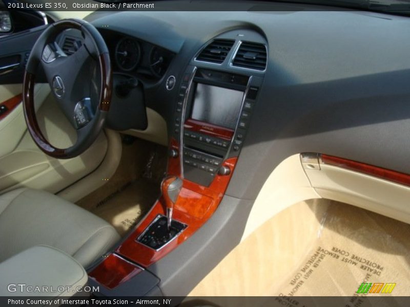 Obsidian Black / Parchment 2011 Lexus ES 350