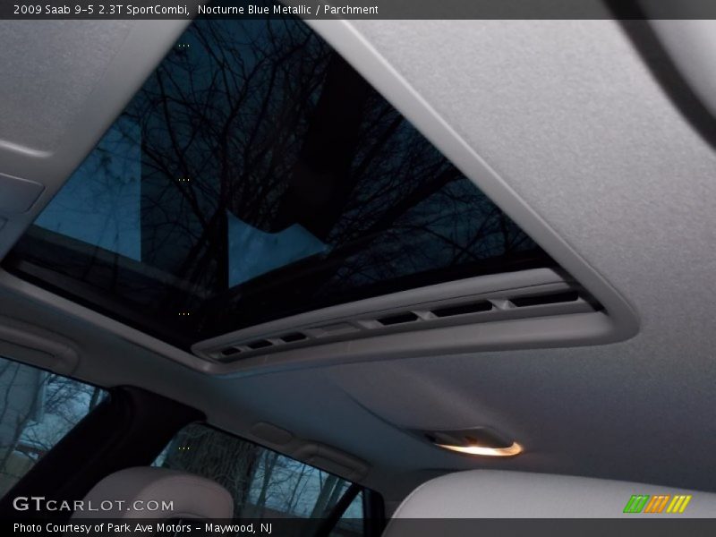 Nocturne Blue Metallic / Parchment 2009 Saab 9-5 2.3T SportCombi