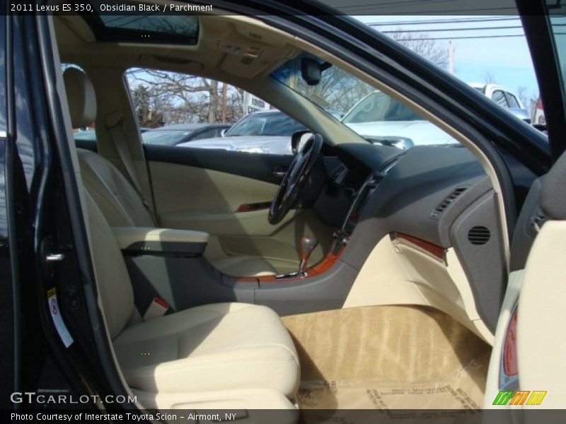 Obsidian Black / Parchment 2011 Lexus ES 350