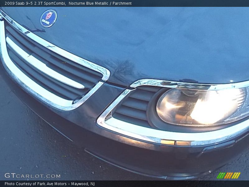 Nocturne Blue Metallic / Parchment 2009 Saab 9-5 2.3T SportCombi