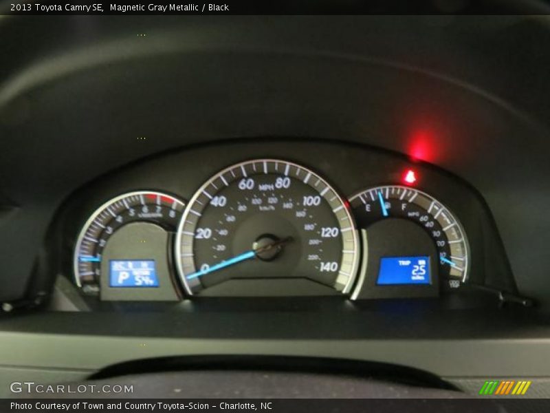 Magnetic Gray Metallic / Black 2013 Toyota Camry SE