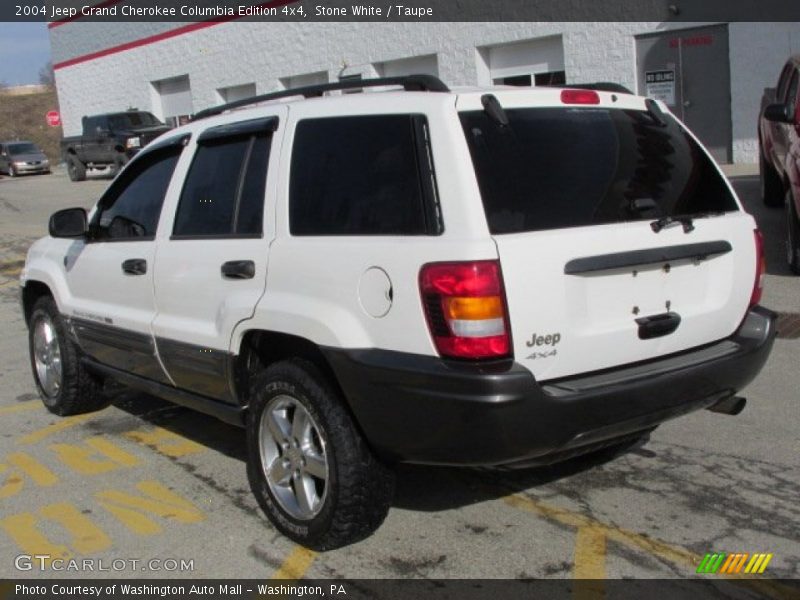 Stone White / Taupe 2004 Jeep Grand Cherokee Columbia Edition 4x4