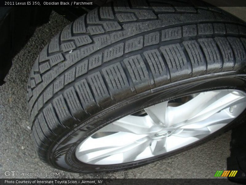 Obsidian Black / Parchment 2011 Lexus ES 350