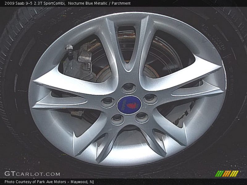 Nocturne Blue Metallic / Parchment 2009 Saab 9-5 2.3T SportCombi