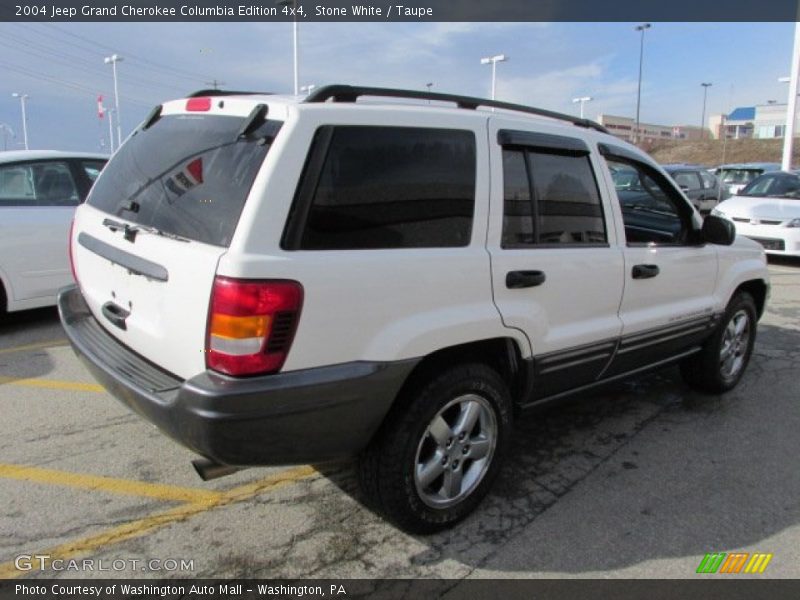 Stone White / Taupe 2004 Jeep Grand Cherokee Columbia Edition 4x4
