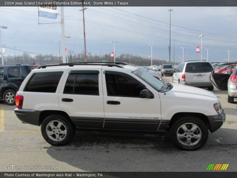 Stone White / Taupe 2004 Jeep Grand Cherokee Columbia Edition 4x4
