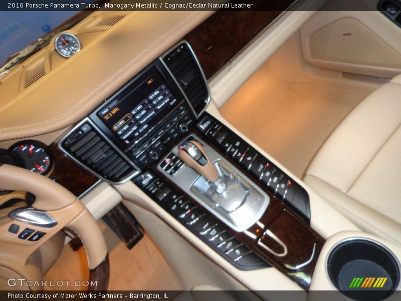 Mahogany Metallic / Cognac/Cedar Natural Leather 2010 Porsche Panamera Turbo