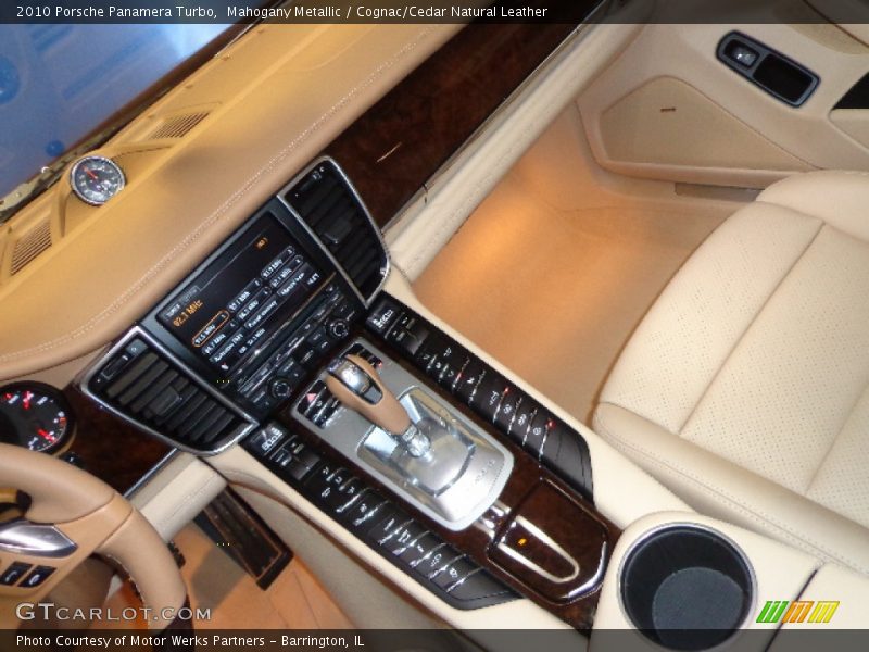Mahogany Metallic / Cognac/Cedar Natural Leather 2010 Porsche Panamera Turbo