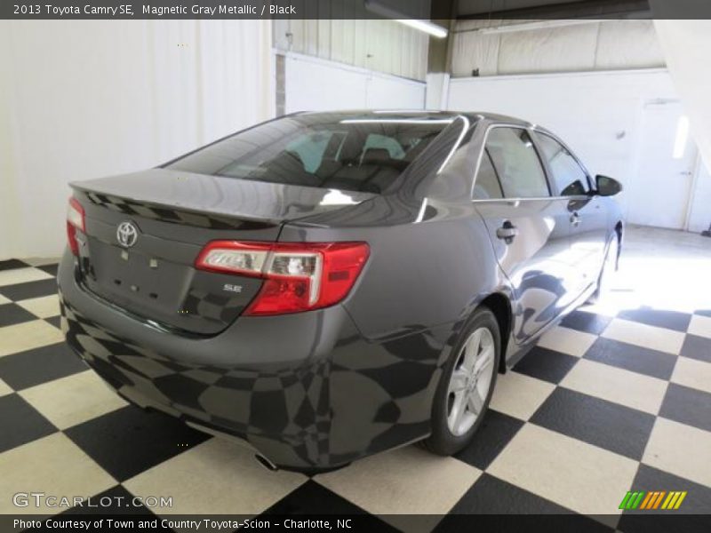 Magnetic Gray Metallic / Black 2013 Toyota Camry SE