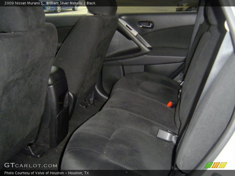 Brilliant Silver Metallic / Black 2009 Nissan Murano S
