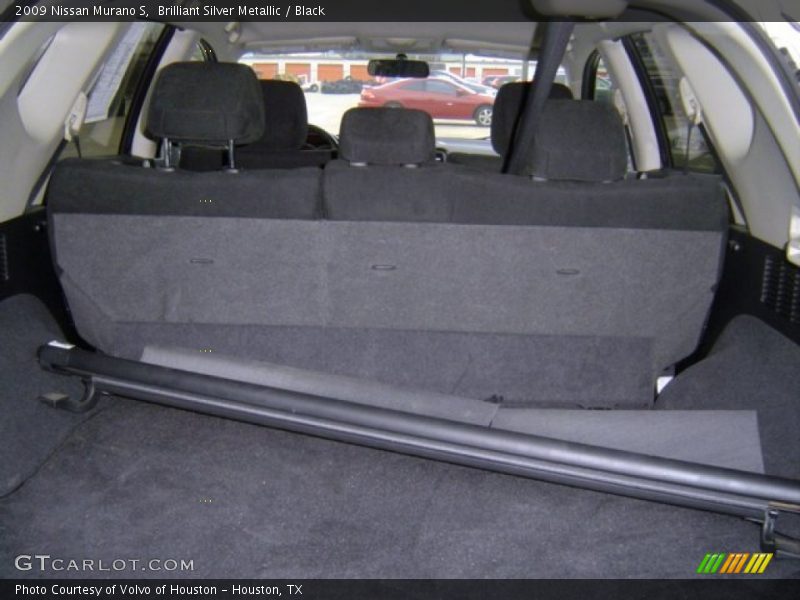 Brilliant Silver Metallic / Black 2009 Nissan Murano S