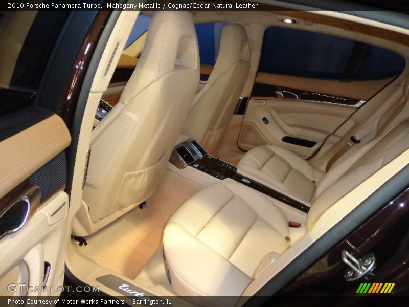 Mahogany Metallic / Cognac/Cedar Natural Leather 2010 Porsche Panamera Turbo