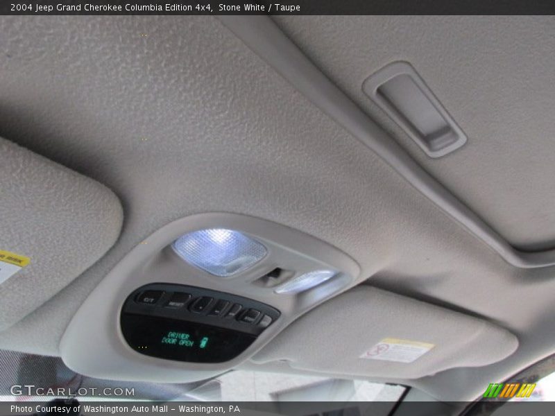 Stone White / Taupe 2004 Jeep Grand Cherokee Columbia Edition 4x4
