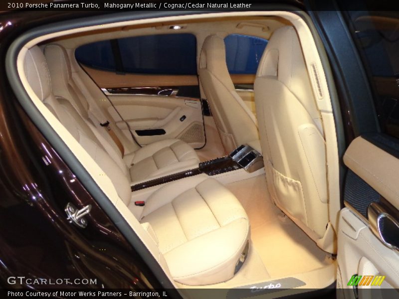 Mahogany Metallic / Cognac/Cedar Natural Leather 2010 Porsche Panamera Turbo