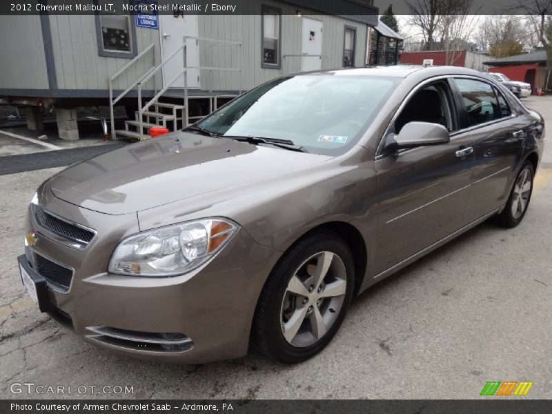 Mocha Steel Metallic / Ebony 2012 Chevrolet Malibu LT