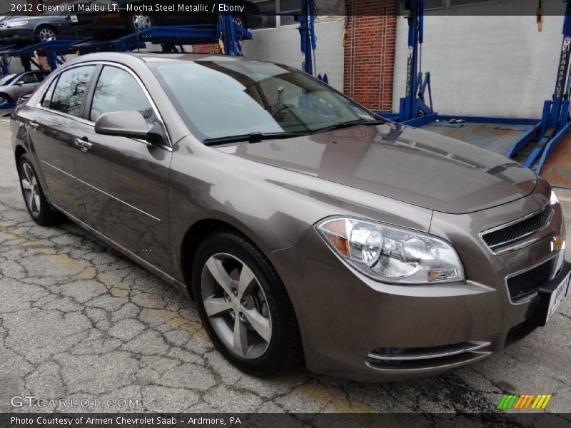 Mocha Steel Metallic / Ebony 2012 Chevrolet Malibu LT