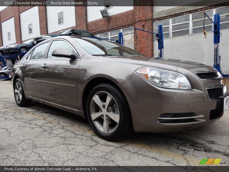 Mocha Steel Metallic / Ebony 2012 Chevrolet Malibu LT