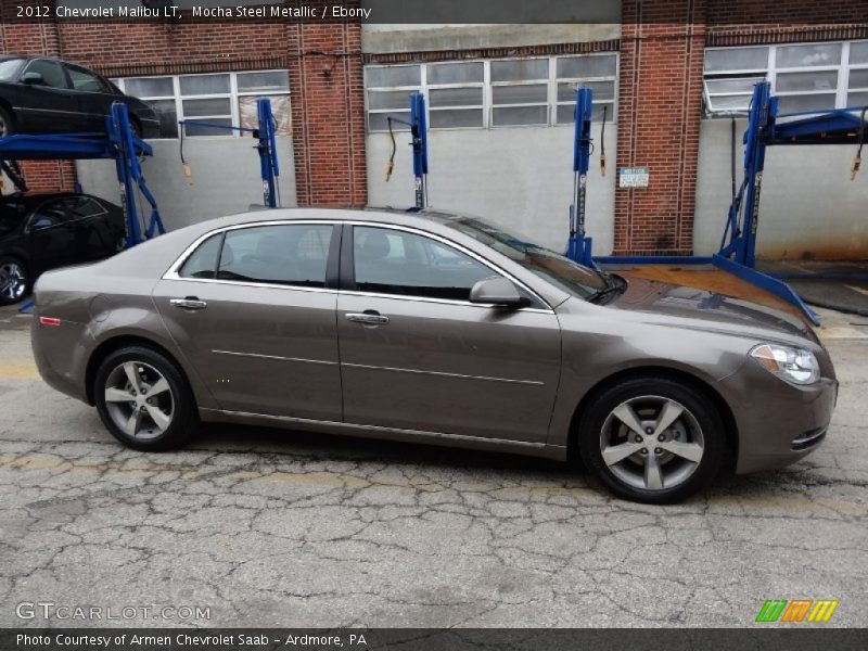 Mocha Steel Metallic / Ebony 2012 Chevrolet Malibu LT