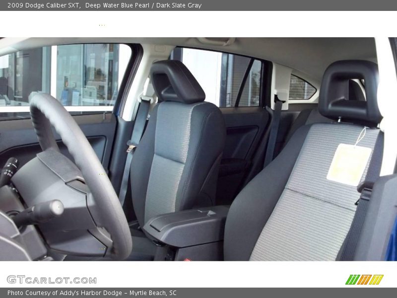Deep Water Blue Pearl / Dark Slate Gray 2009 Dodge Caliber SXT