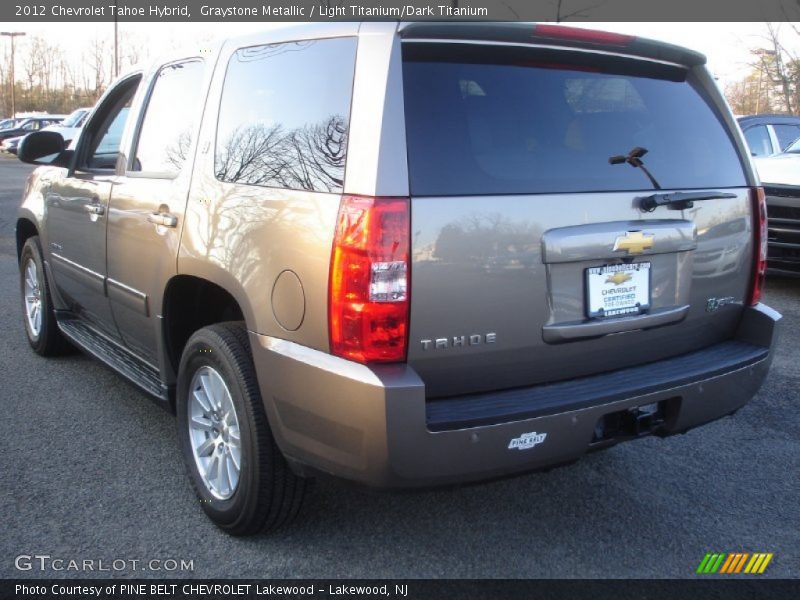 Graystone Metallic / Light Titanium/Dark Titanium 2012 Chevrolet Tahoe Hybrid