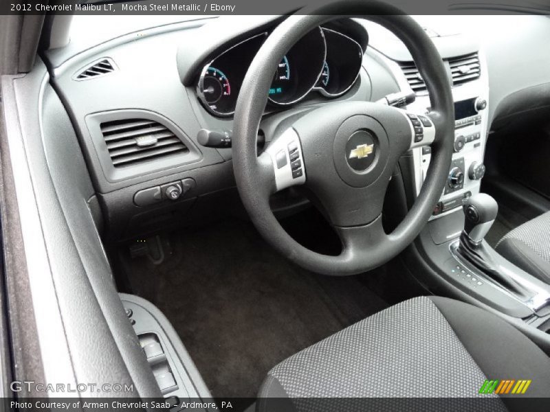 Mocha Steel Metallic / Ebony 2012 Chevrolet Malibu LT