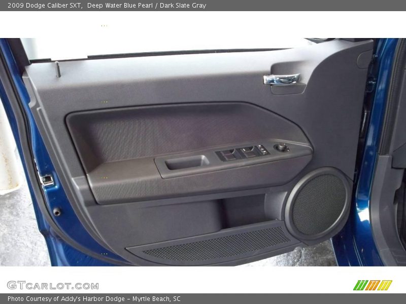 Deep Water Blue Pearl / Dark Slate Gray 2009 Dodge Caliber SXT