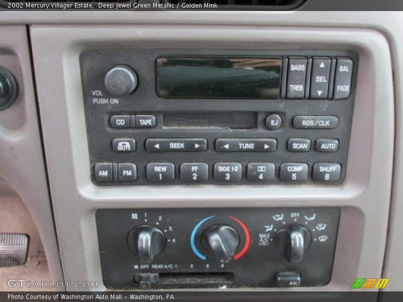 Controls of 2002 Villager Estate