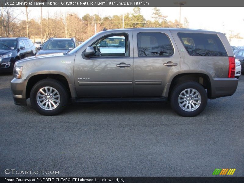  2012 Tahoe Hybrid Graystone Metallic