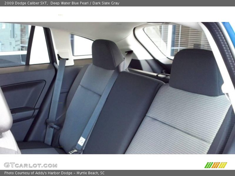 Deep Water Blue Pearl / Dark Slate Gray 2009 Dodge Caliber SXT