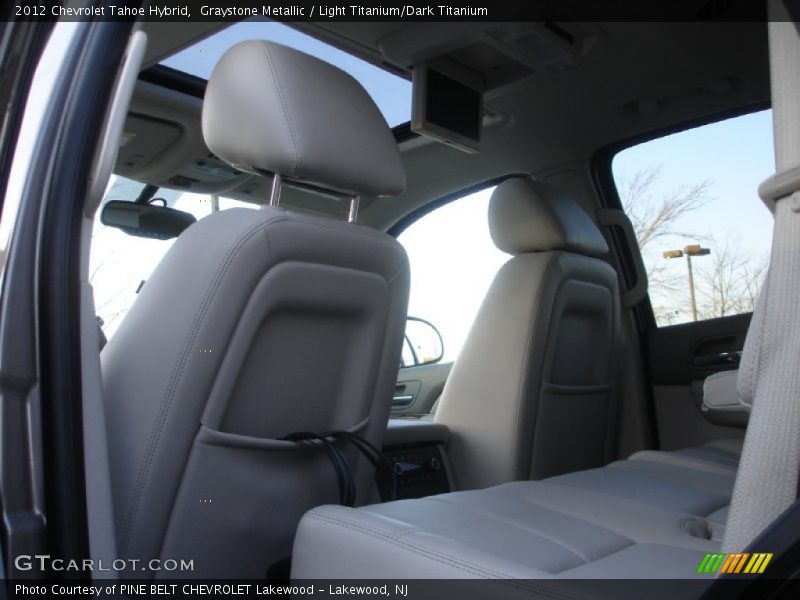 Graystone Metallic / Light Titanium/Dark Titanium 2012 Chevrolet Tahoe Hybrid