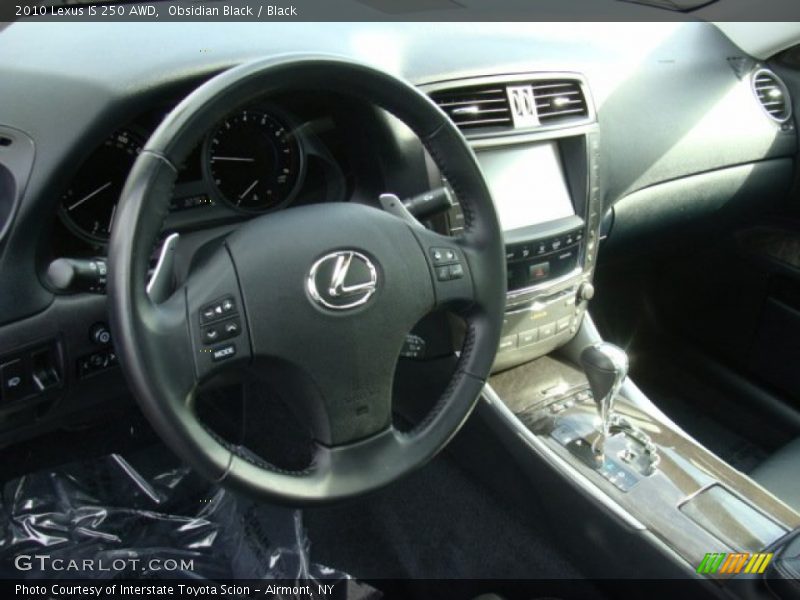 Obsidian Black / Black 2010 Lexus IS 250 AWD
