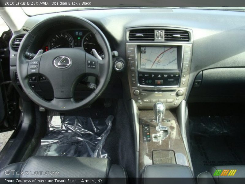 Obsidian Black / Black 2010 Lexus IS 250 AWD