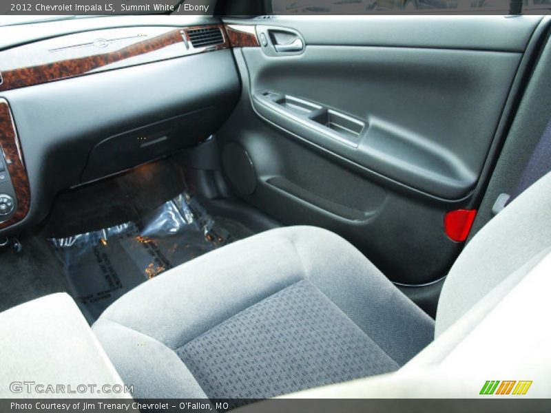 Summit White / Ebony 2012 Chevrolet Impala LS
