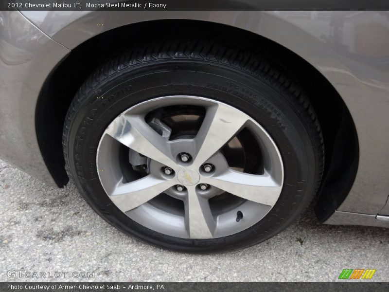 Mocha Steel Metallic / Ebony 2012 Chevrolet Malibu LT