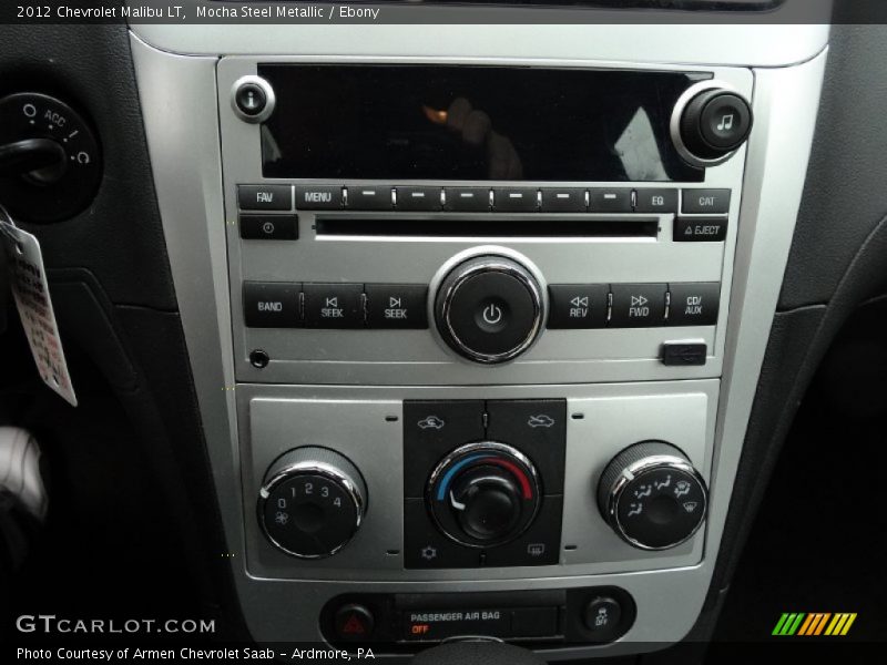 Mocha Steel Metallic / Ebony 2012 Chevrolet Malibu LT