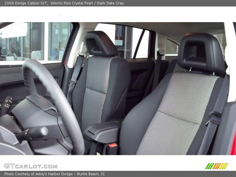 Inferno Red Crystal Pearl / Dark Slate Gray 2009 Dodge Caliber SXT