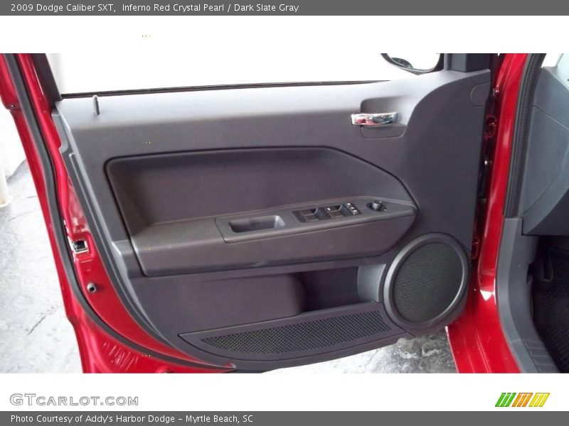 Inferno Red Crystal Pearl / Dark Slate Gray 2009 Dodge Caliber SXT