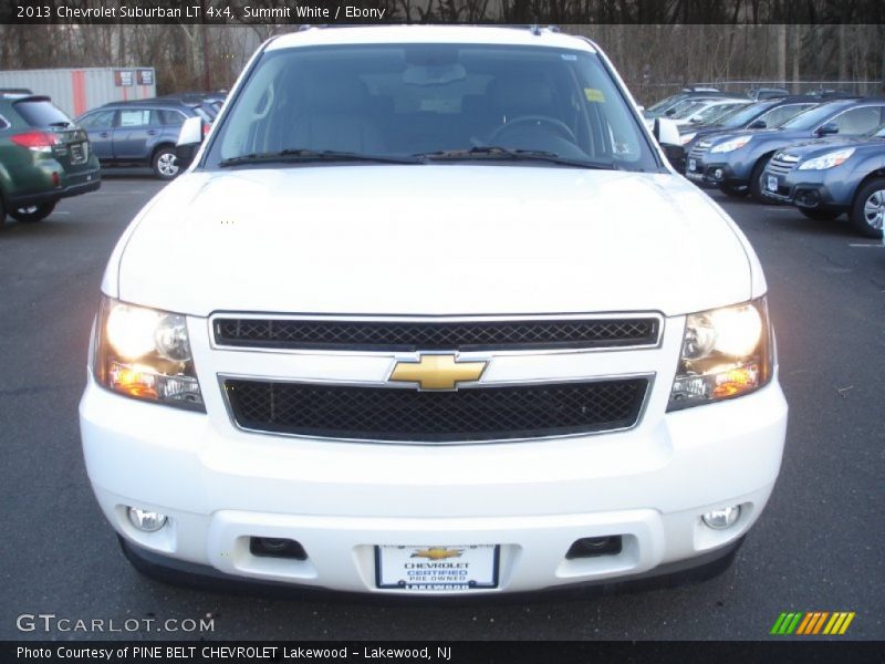 Summit White / Ebony 2013 Chevrolet Suburban LT 4x4