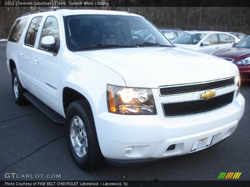 Summit White / Ebony 2013 Chevrolet Suburban LT 4x4