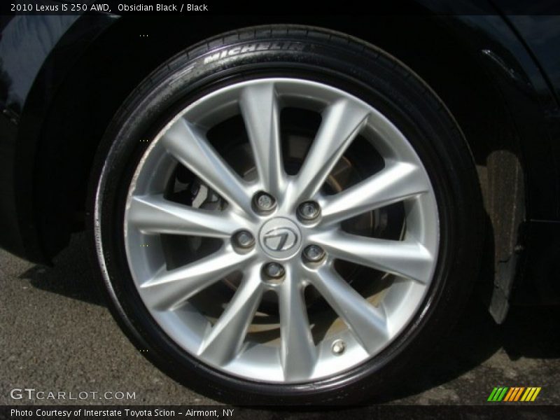 Obsidian Black / Black 2010 Lexus IS 250 AWD
