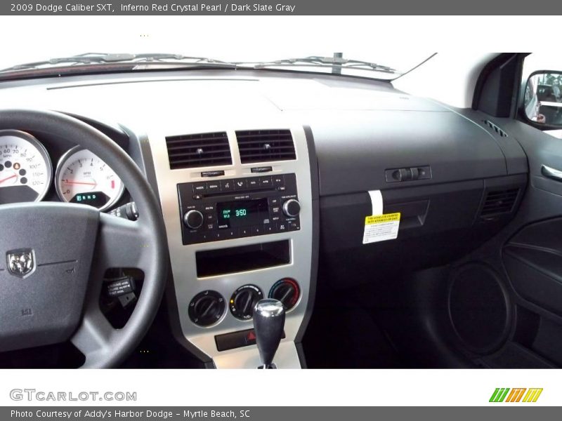 Inferno Red Crystal Pearl / Dark Slate Gray 2009 Dodge Caliber SXT