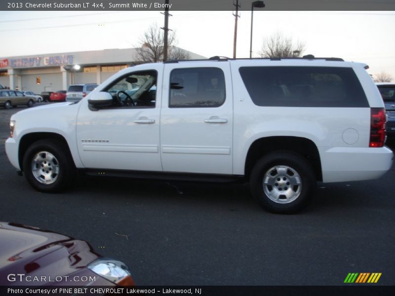 Summit White / Ebony 2013 Chevrolet Suburban LT 4x4