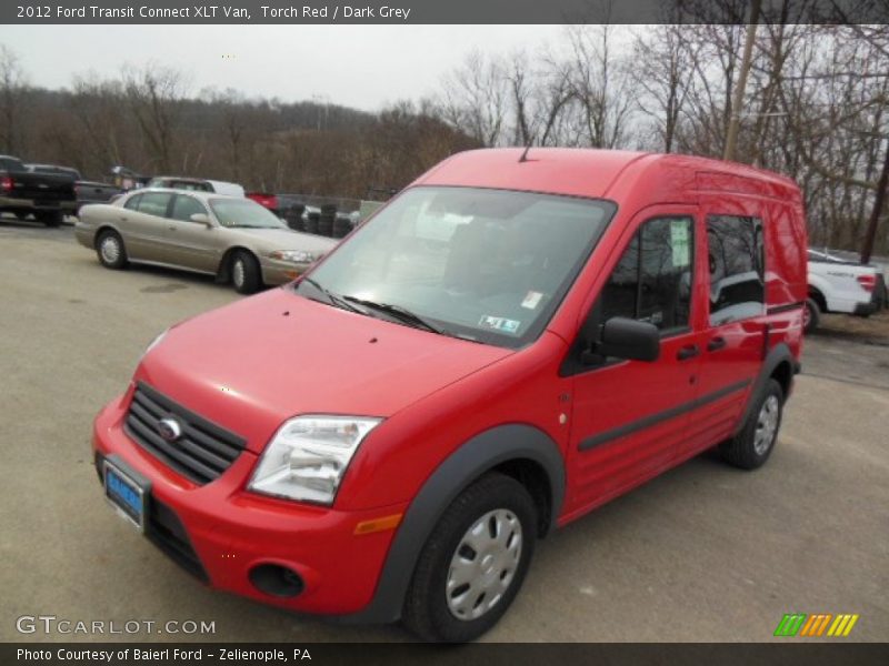 Torch Red / Dark Grey 2012 Ford Transit Connect XLT Van