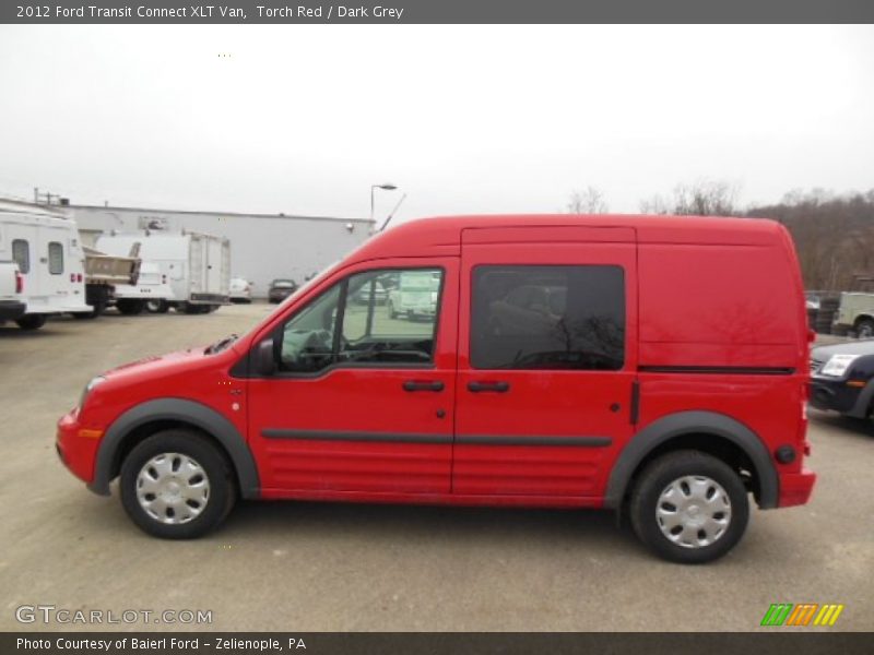 Torch Red / Dark Grey 2012 Ford Transit Connect XLT Van