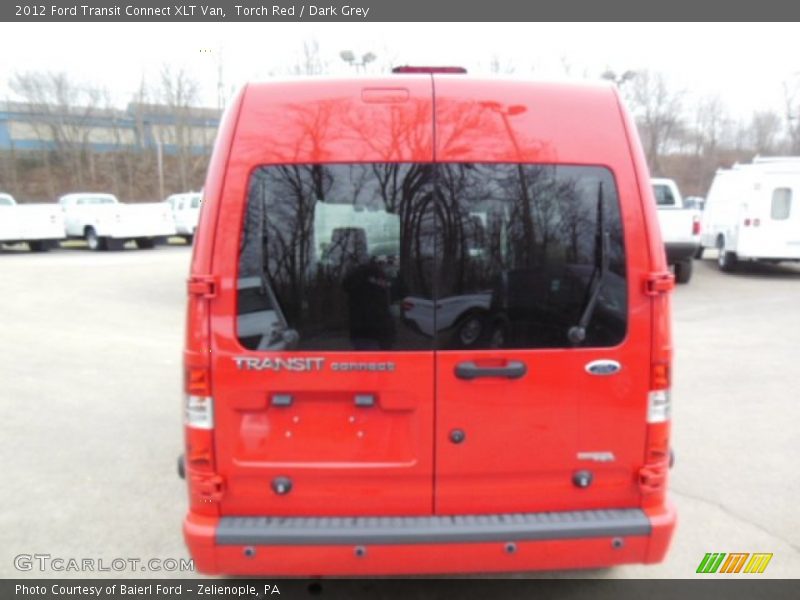 Torch Red / Dark Grey 2012 Ford Transit Connect XLT Van