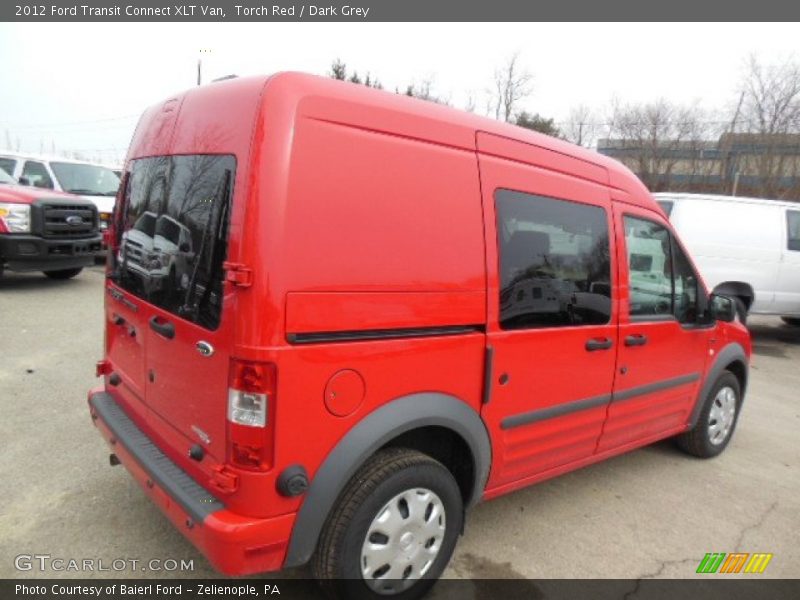 Torch Red / Dark Grey 2012 Ford Transit Connect XLT Van