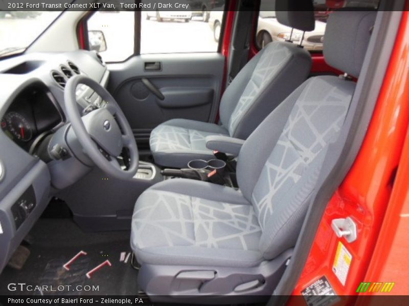 Torch Red / Dark Grey 2012 Ford Transit Connect XLT Van