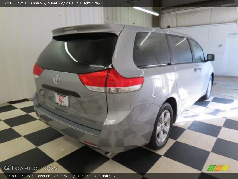 Silver Sky Metallic / Light Gray 2013 Toyota Sienna V6