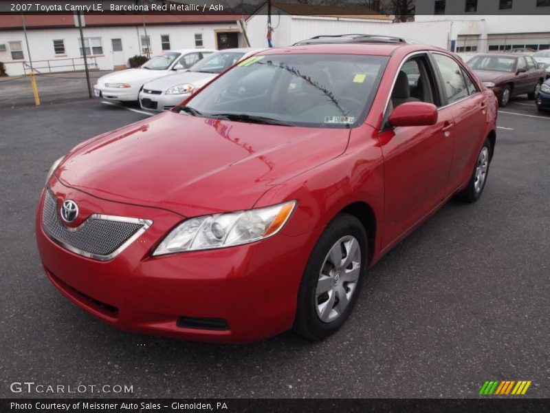 Front 3/4 View of 2007 Camry LE